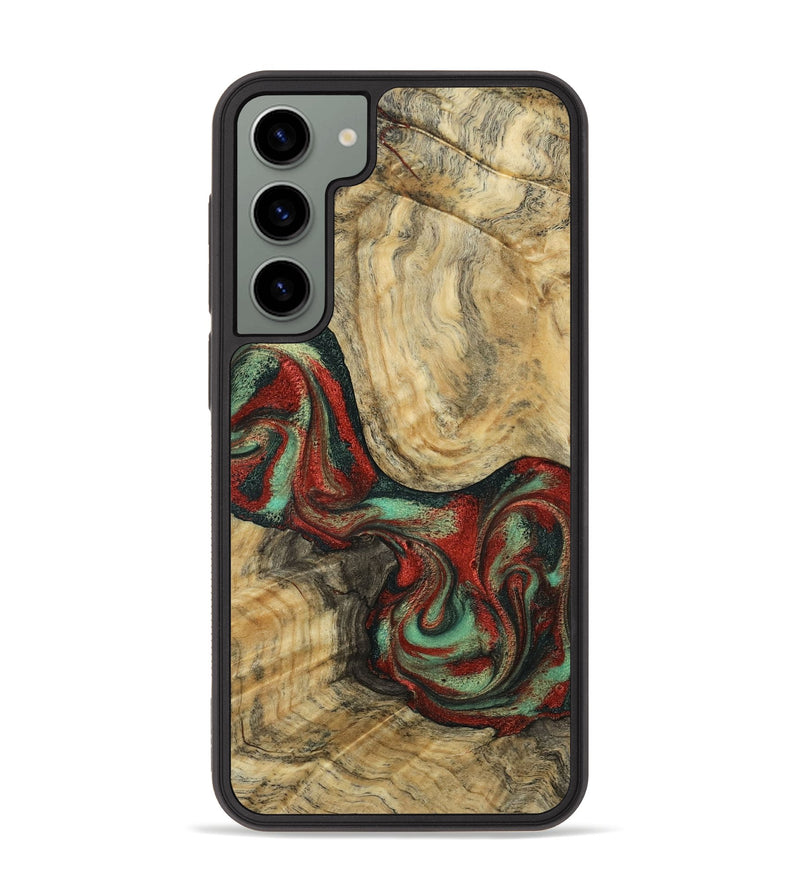 Galaxy S23 Plus Wood Phone Case - Brandee (Green, 792969)