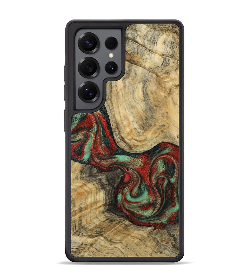 Galaxy S25 Ultra Wood Phone Case - Brandee (Green, 792969)