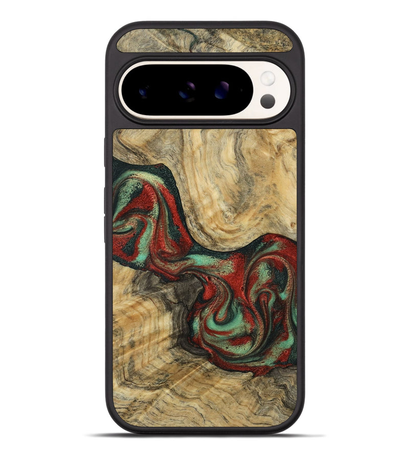 Pixel 9 Pro XL Wood Phone Case - Brandee (Green, 792969)