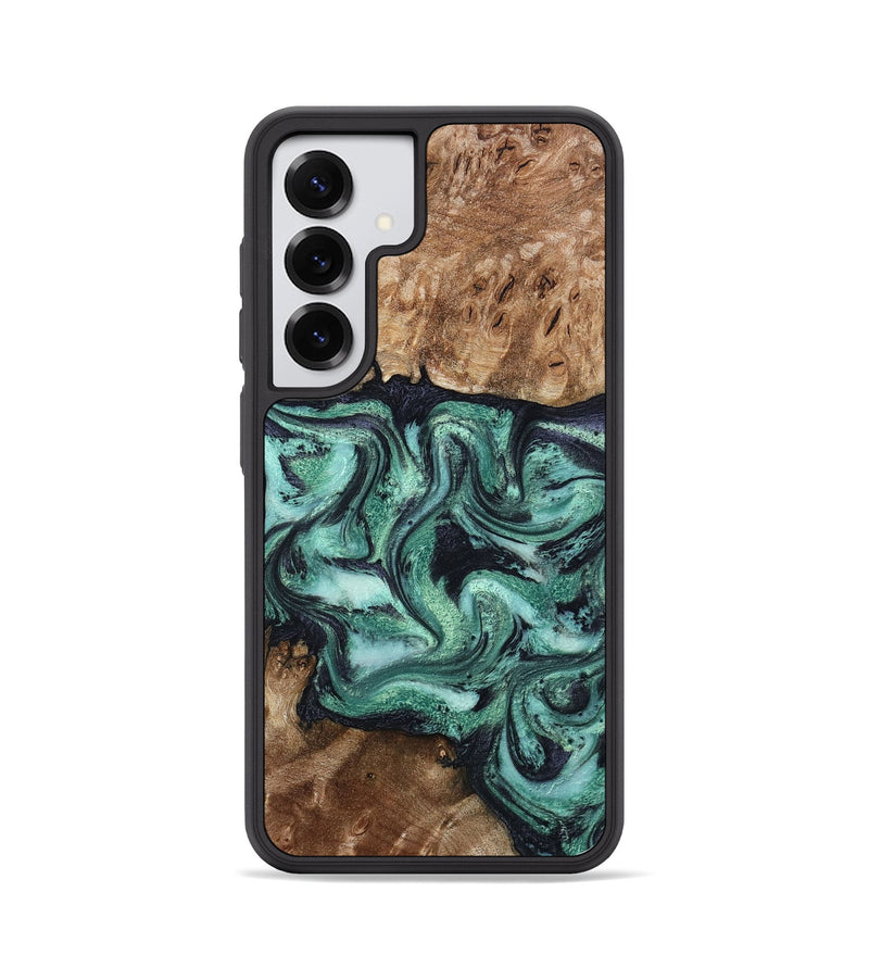 Galaxy S25 Wood Phone Case - Sharla (Green, 792970)