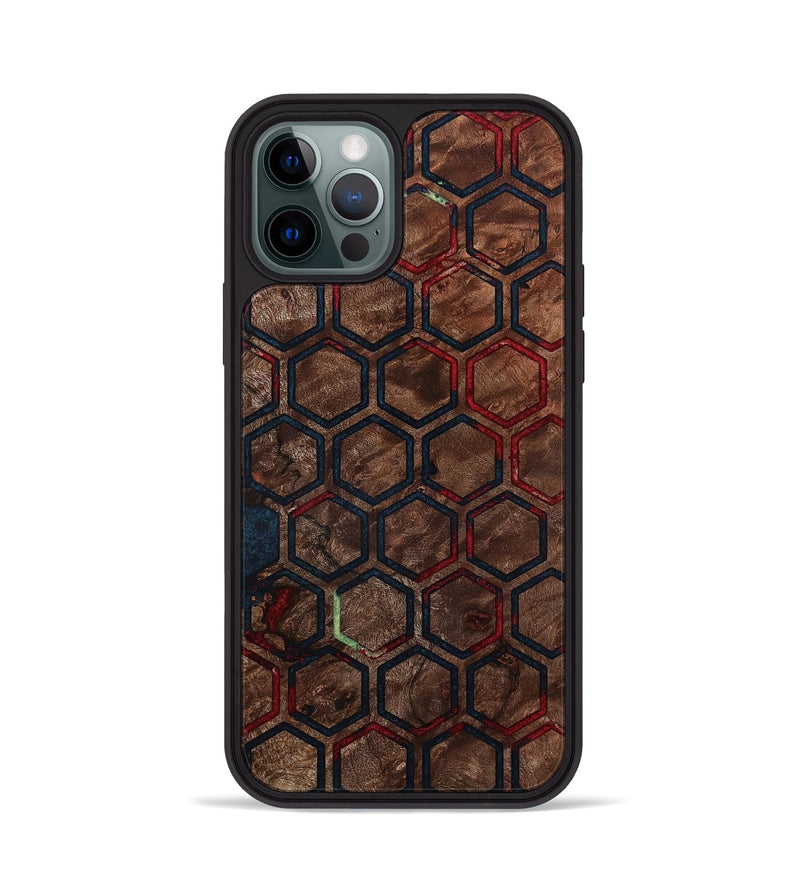 iPhone 12 Pro Wood Phone Case - Evans (Pattern, 792977)