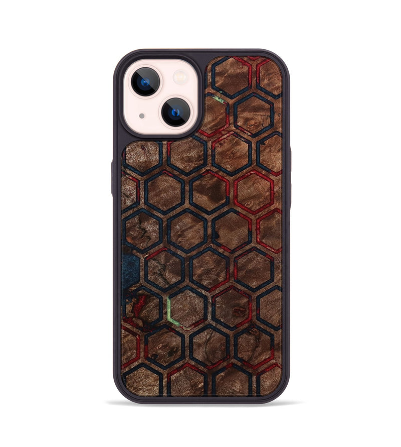 iPhone 14 Wood Phone Case - Evans (Pattern, 792977)