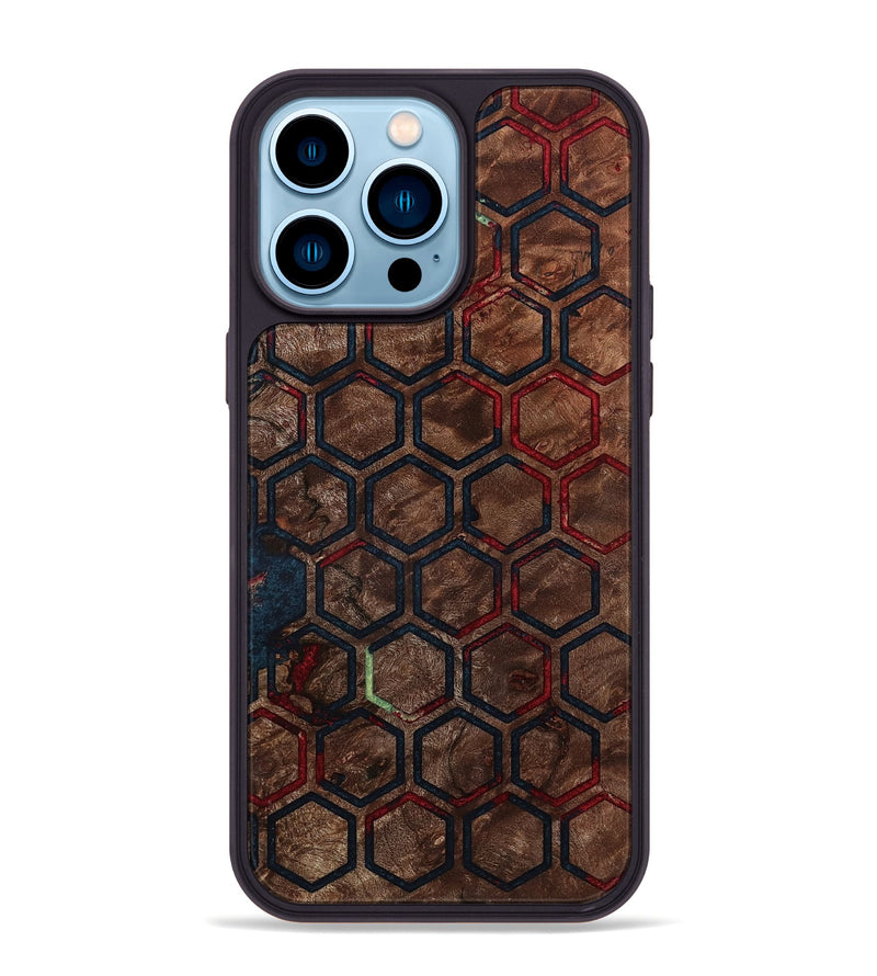 iPhone 14 Pro Max Wood Phone Case - Evans (Pattern, 792977)