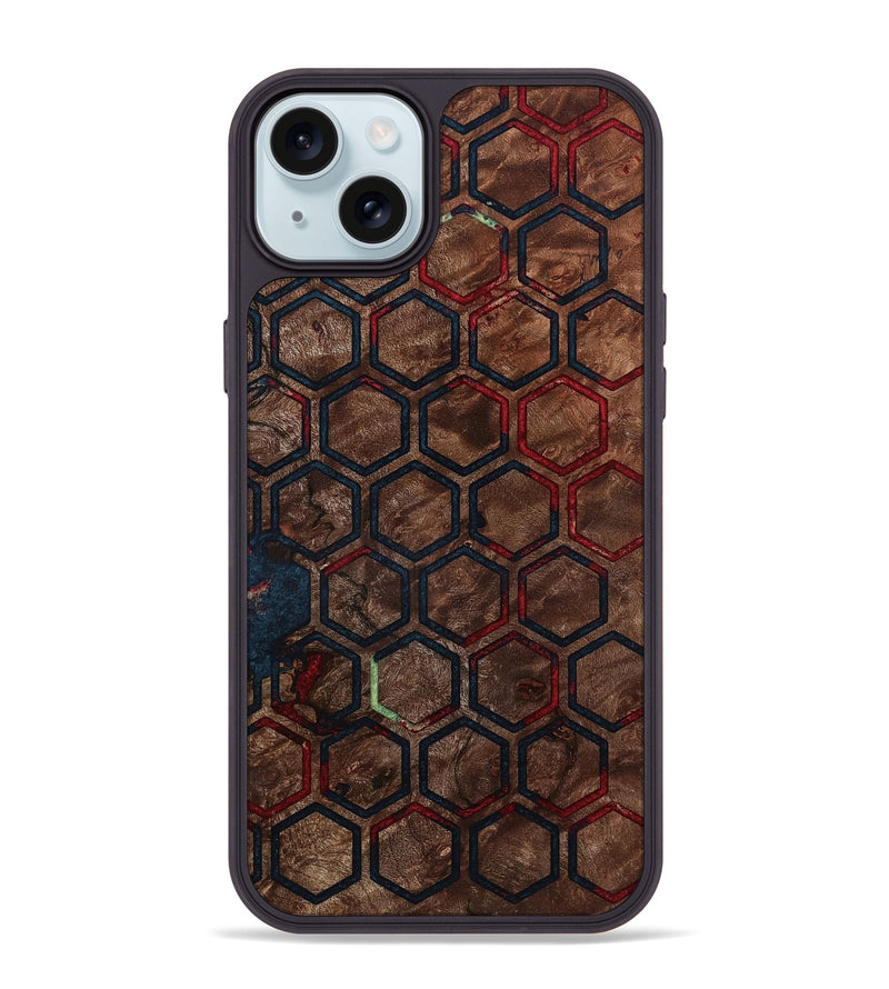 iPhone 15 Plus Wood Phone Case - Evans (Pattern, 792977)