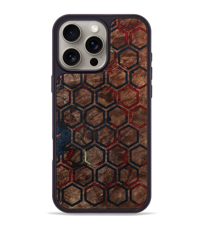 iPhone 16 Pro Max Wood Phone Case - Evans (Pattern, 792977)