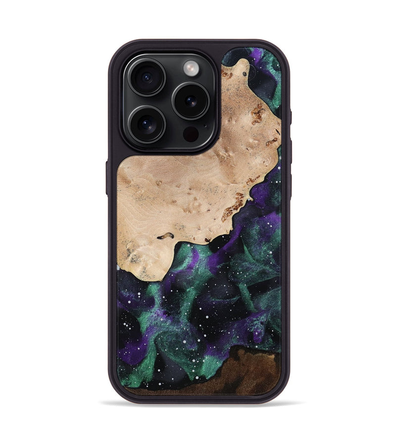 iPhone 15 Pro Wood Phone Case - Ophelia (Cosmos, 793010)