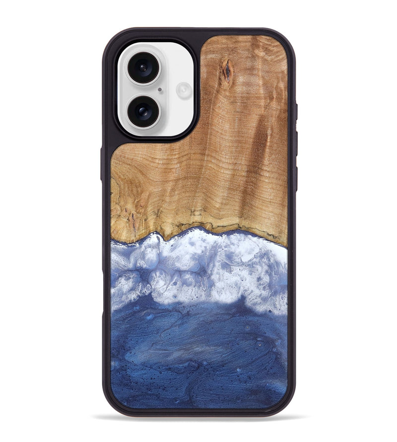 iPhone 16 Plus Wood Phone Case - Sade (Coastal, 793017)