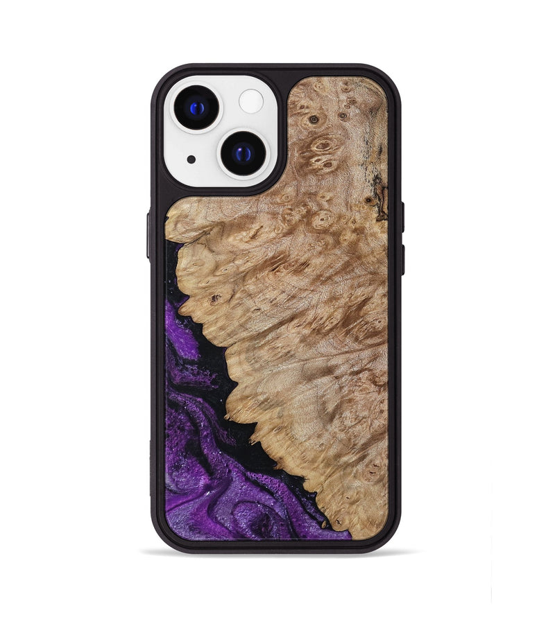 iPhone 13 Wood Phone Case - Holland (Purple, 793036)