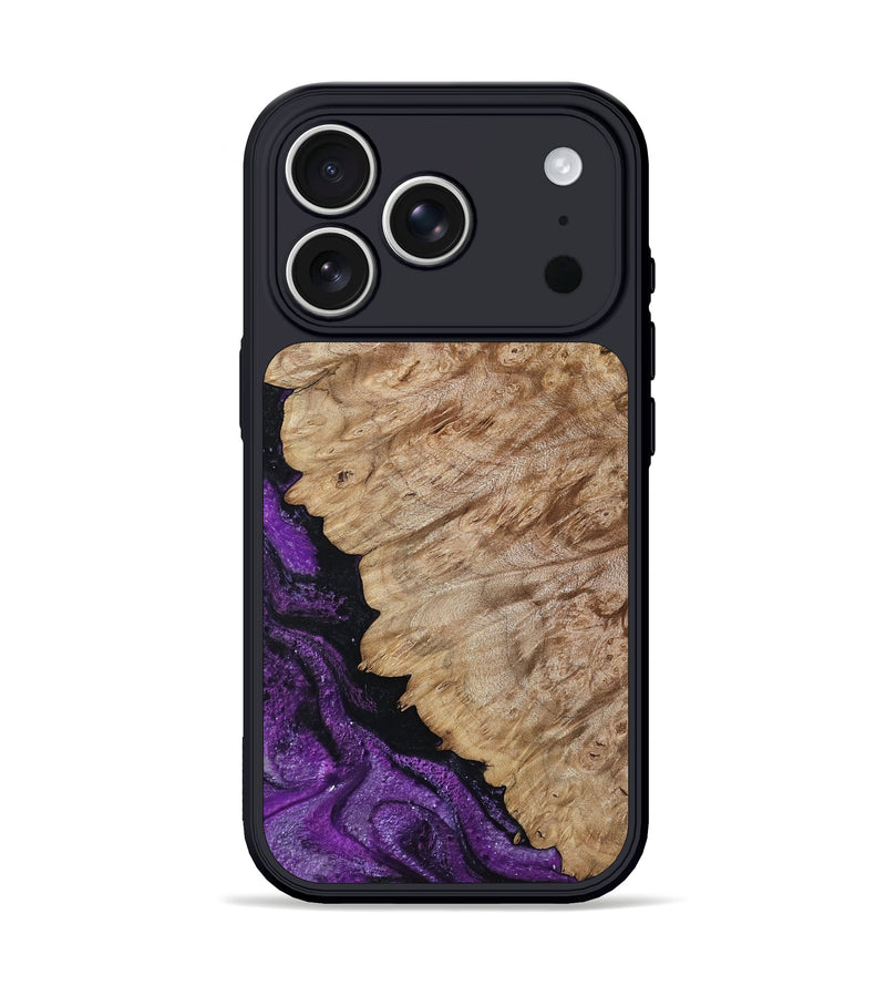 iPhone 17 Pro Wood Phone Case - Holland (Purple, 793036)