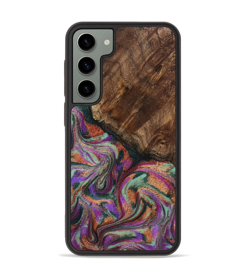 Galaxy S23 Plus Wood Phone Case - Amiah (Green, 793049)