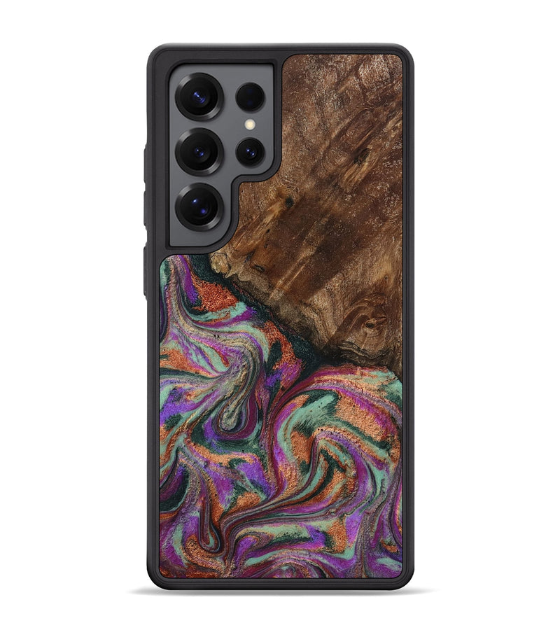 Galaxy S25 Ultra Wood Phone Case - Amiah (Green, 793049)