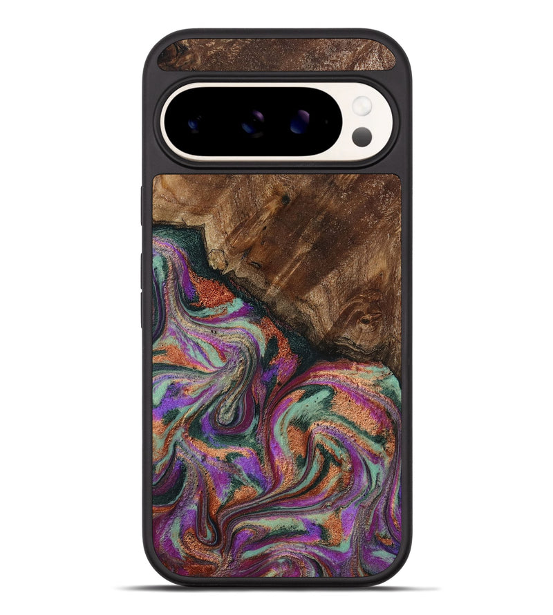 Pixel 9 Pro XL Wood Phone Case - Amiah (Green, 793049)