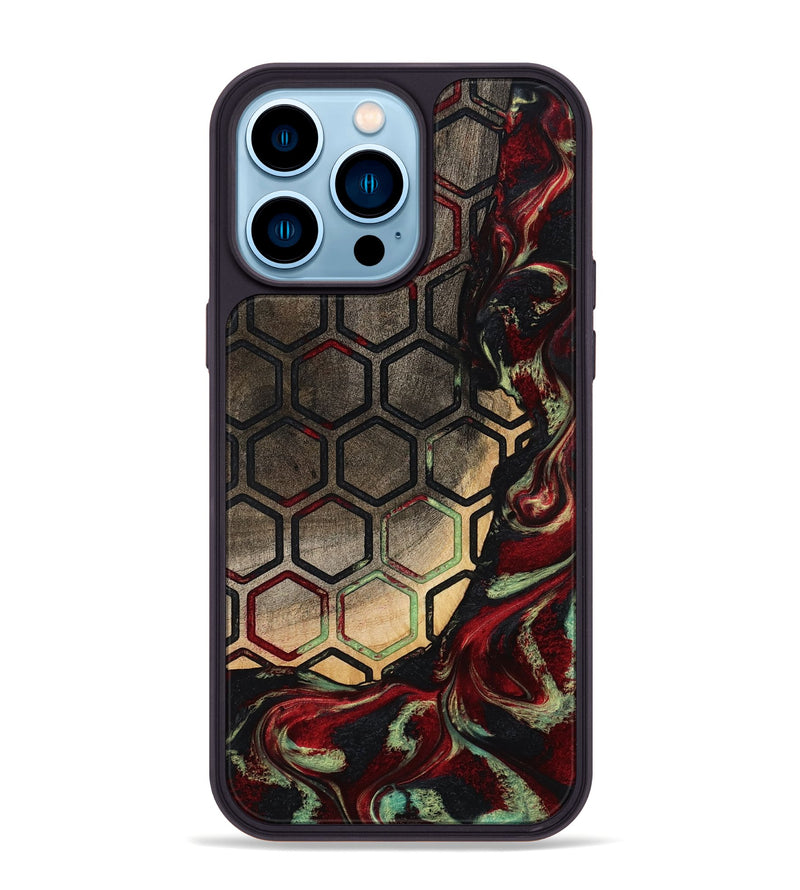 iPhone 14 Pro Max Wood Phone Case - Legend (Pattern, 793059)