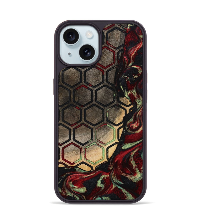 iPhone 15 Wood Phone Case - Legend (Pattern, 793059)