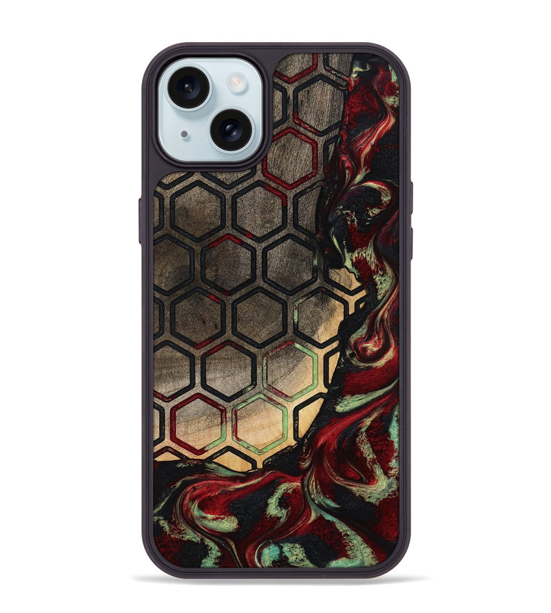 iPhone 15 Plus Wood Phone Case - Legend (Pattern, 793059)