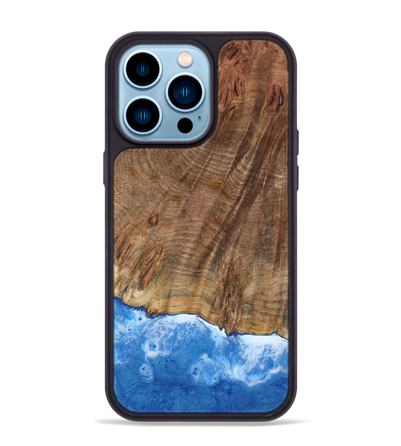 iPhone 14 Pro Max Wood Phone Case - Merle (Coastal, 793074)