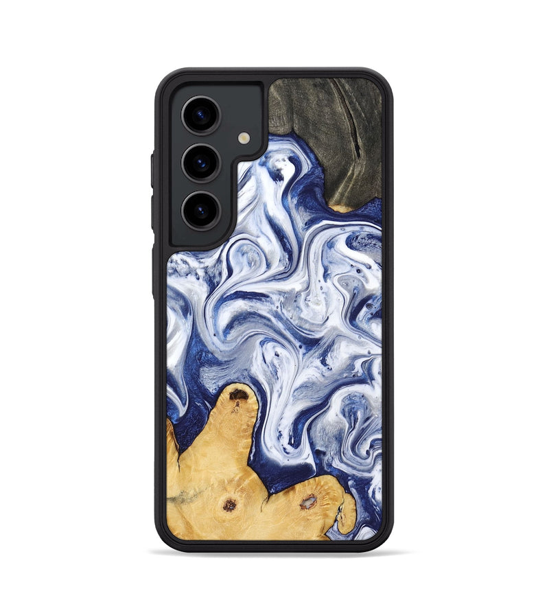 Galaxy S24 Wood Phone Case - Rayden (Blue, 793083)