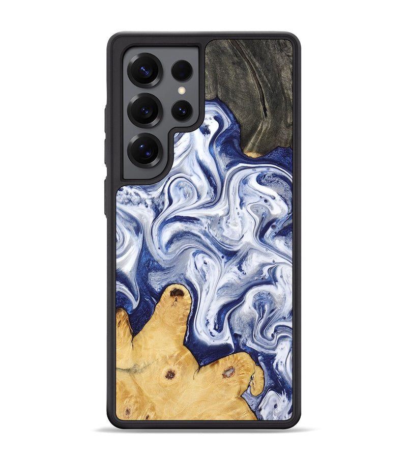 Galaxy S25 Ultra Wood Phone Case - Rayden (Blue, 793083)