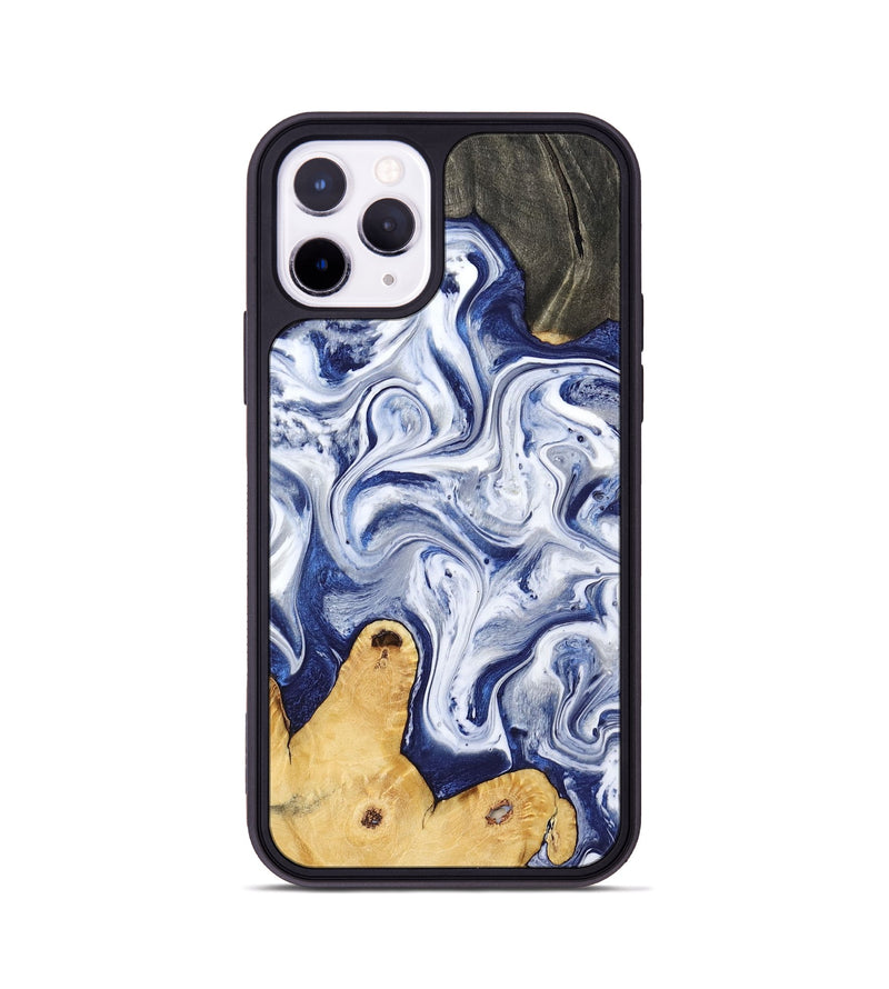 iPhone 11 Pro Wood Phone Case - Rayden (Blue, 793083)