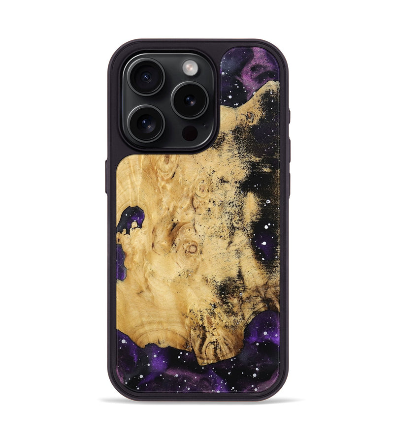 iPhone 15 Pro Wood Phone Case - Braydon (Cosmos, 793111)