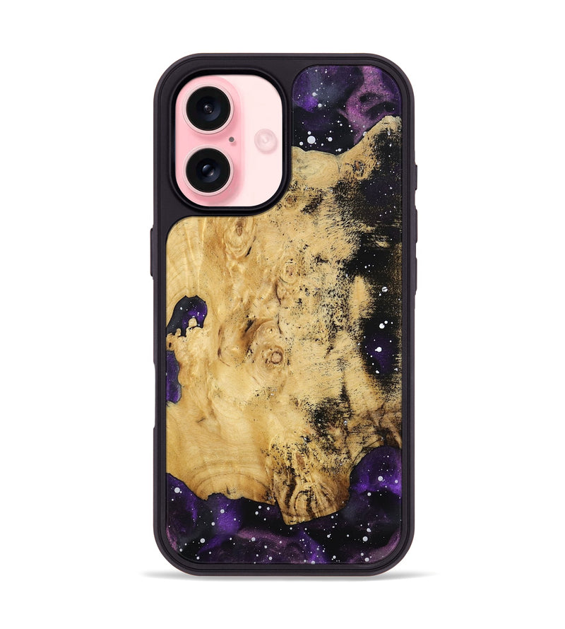 iPhone 16 Wood Phone Case - Braydon (Cosmos, 793111)