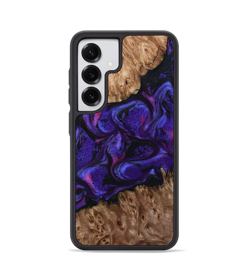 Galaxy S25 Wood Phone Case - Deana (Purple, 793180)