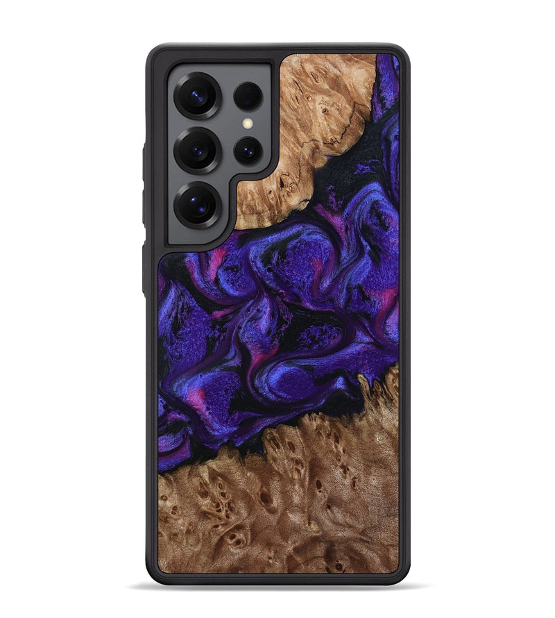 Galaxy S25 Ultra Wood Phone Case - Deana (Purple, 793180)