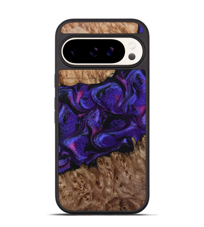 Pixel 9 Pro Wood Phone Case - Deana (Purple, 793180)