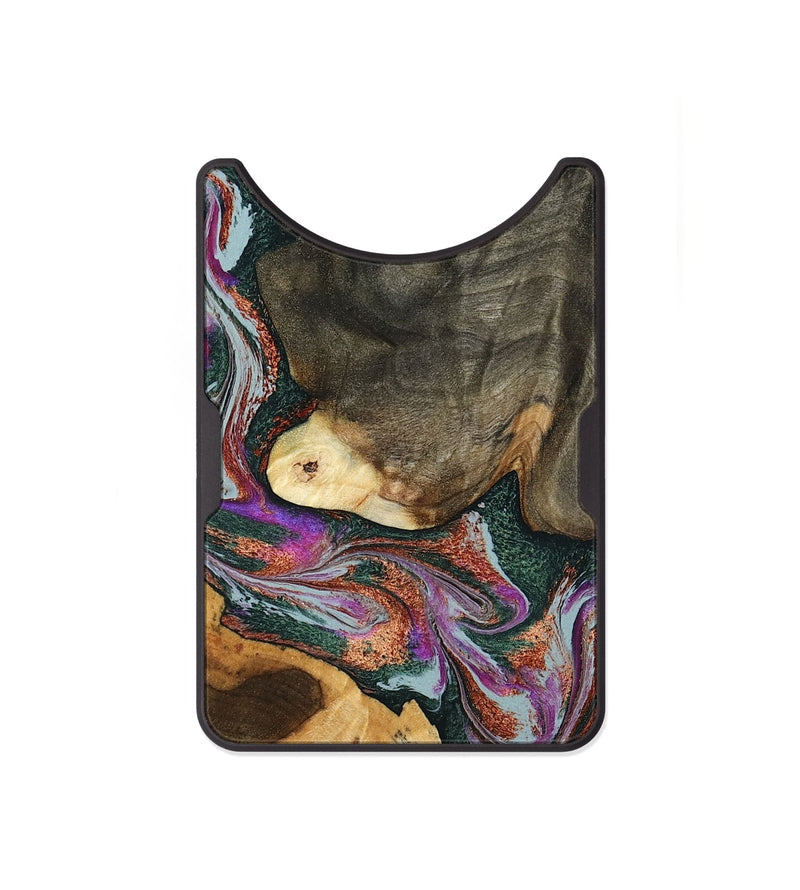 Alloy Wood Wallet - Yvonne (Green, 793191)