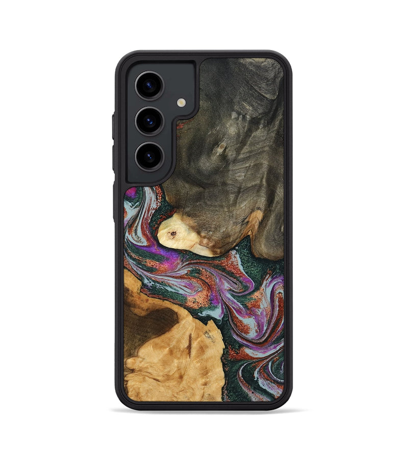 Galaxy S24 Wood Phone Case - Yvonne (Green, 793191)