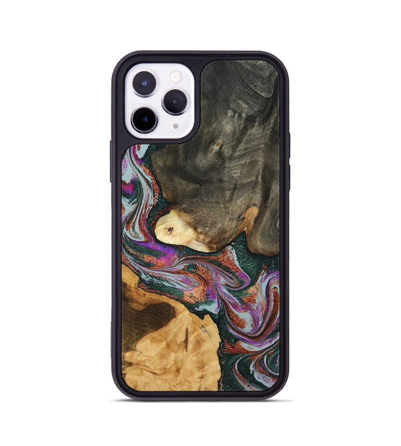 iPhone 11 Pro Wood Phone Case - Yvonne (Green, 793191)