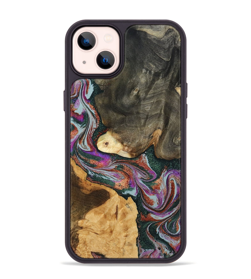 iPhone 14 Plus Wood Phone Case - Yvonne (Green, 793191)