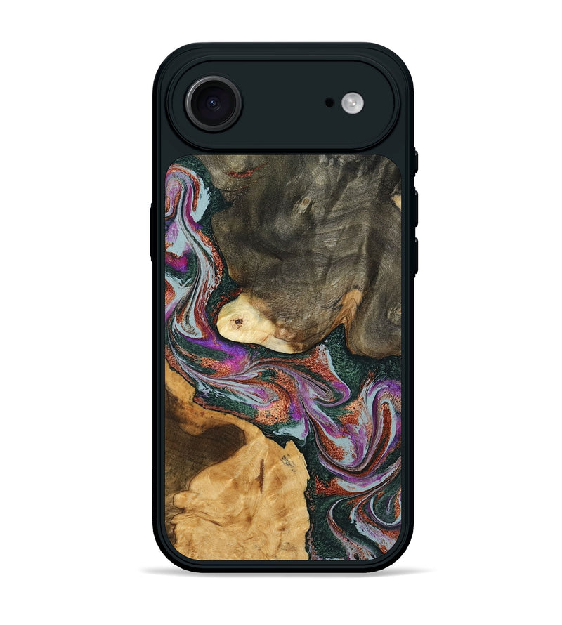 iPhone 17 Air Wood Phone Case - Yvonne (Green, 793191)