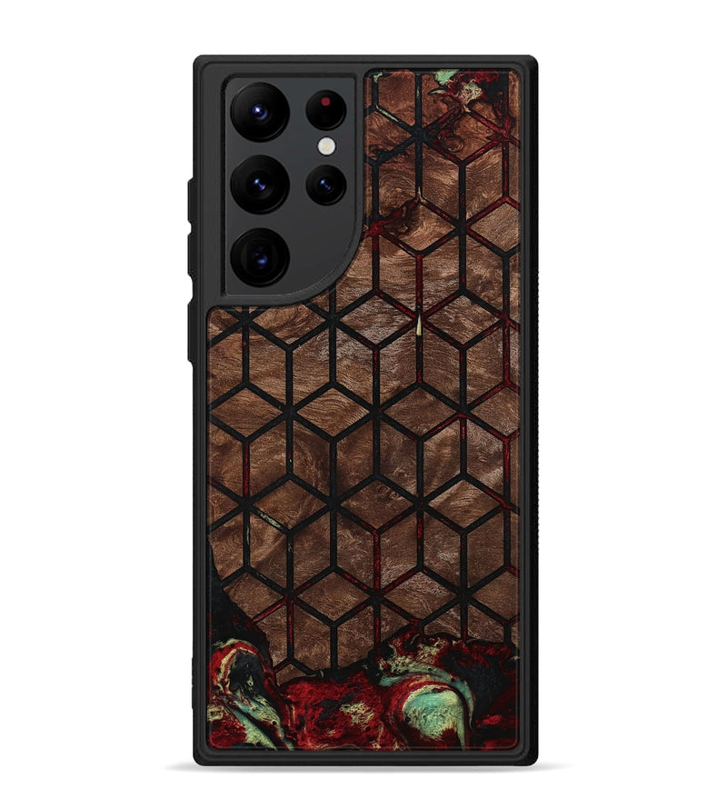 Galaxy S22 Ultra Wood Phone Case - Marsha (Pattern, 793196)