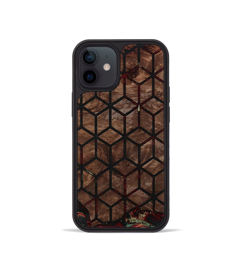 iPhone 12 mini Wood Phone Case - Marsha (Pattern, 793196)