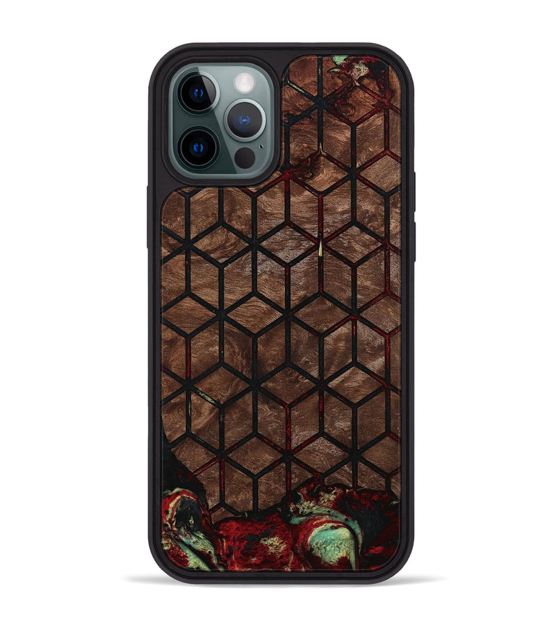 iPhone 12 Pro Max Wood Phone Case - Marsha (Pattern, 793196)