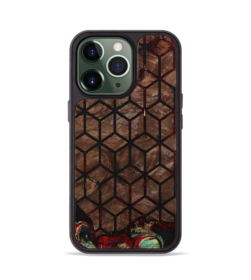 iPhone 13 Pro Wood Phone Case - Marsha (Pattern, 793196)