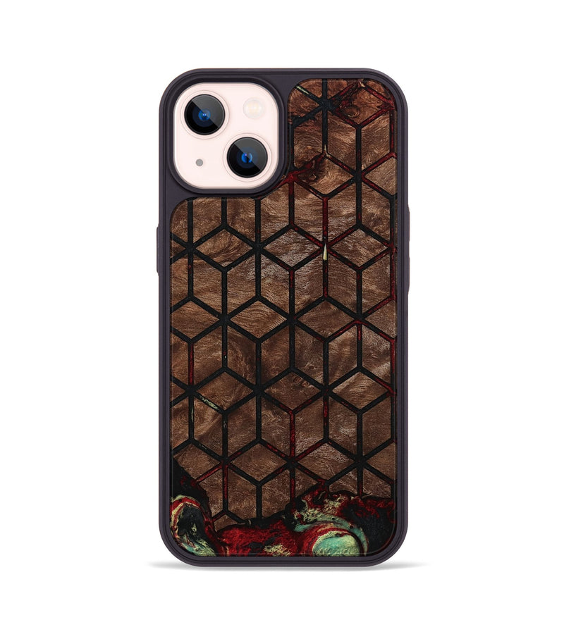 iPhone 14 Wood Phone Case - Marsha (Pattern, 793196)