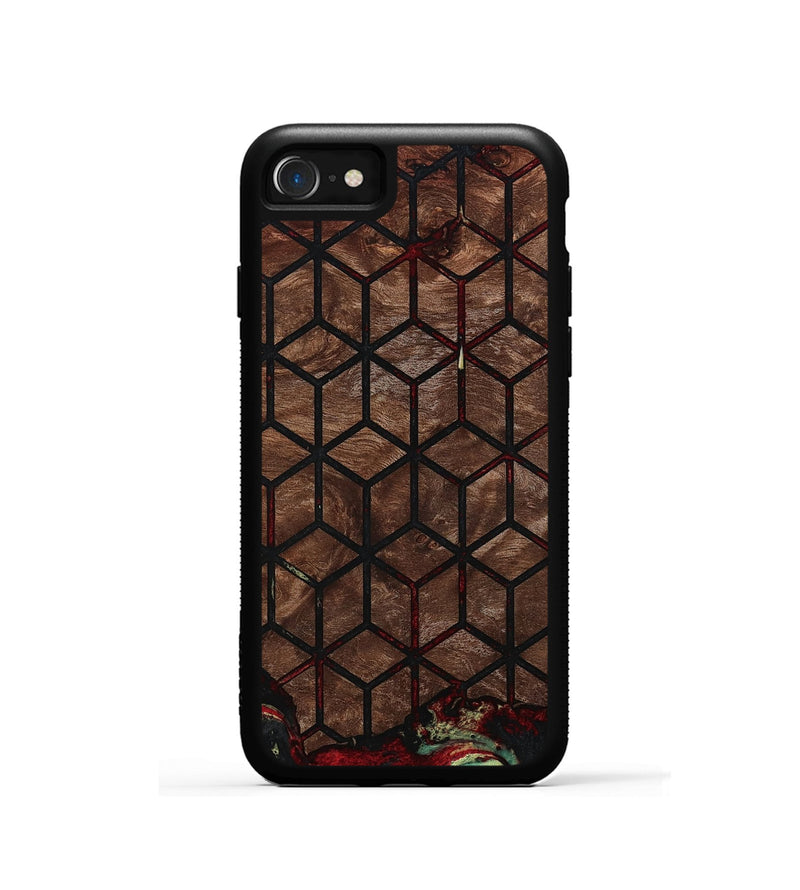 iPhone SE Wood Phone Case - Marsha (Pattern, 793196)