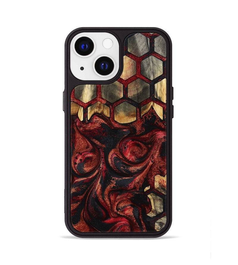 iPhone 13 Wood Phone Case - Domenic (Pattern, 793204)