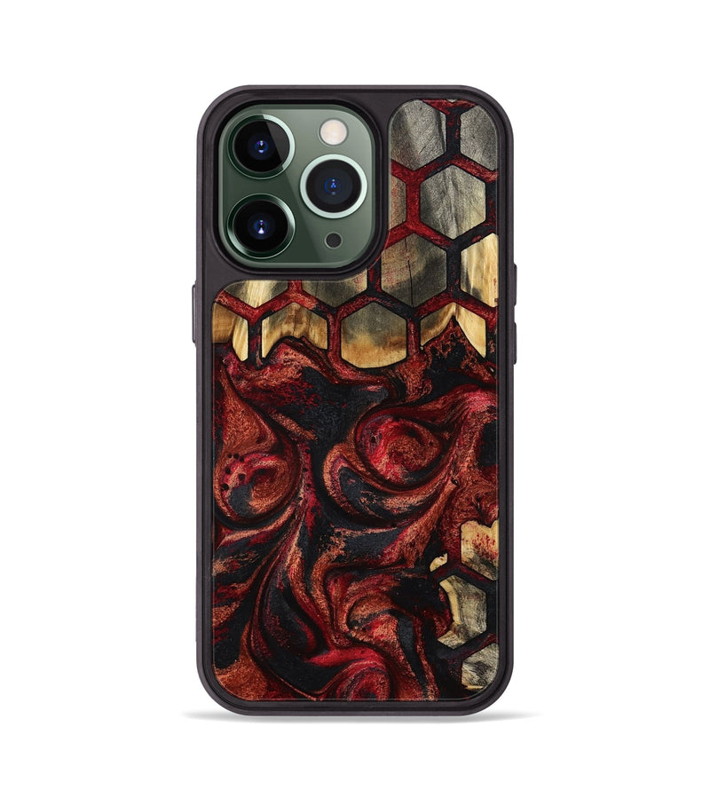 iPhone 13 Pro Wood Phone Case - Domenic (Pattern, 793204)