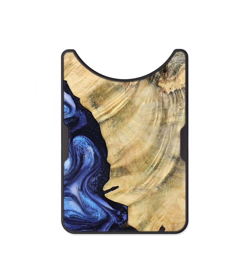 Alloy Wood Wallet - Bonita (Blue, 793219)