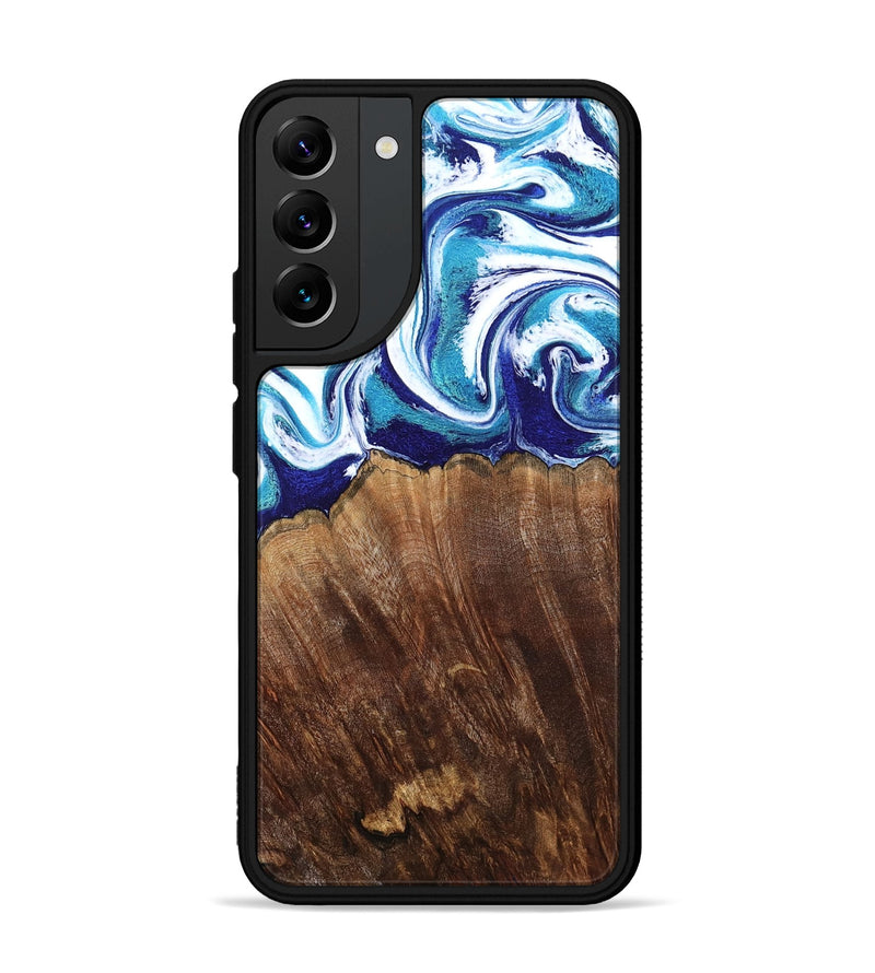 Galaxy S22 Plus Wood Phone Case - Kody (Blue, 793357)