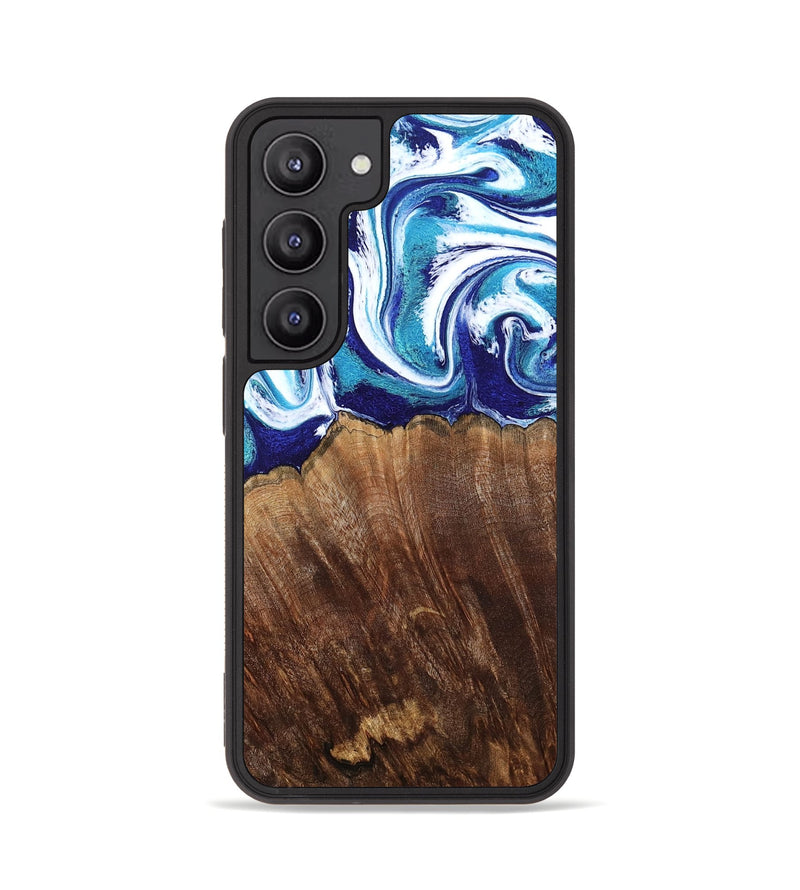 Galaxy S23 Wood Phone Case - Kody (Blue, 793357)