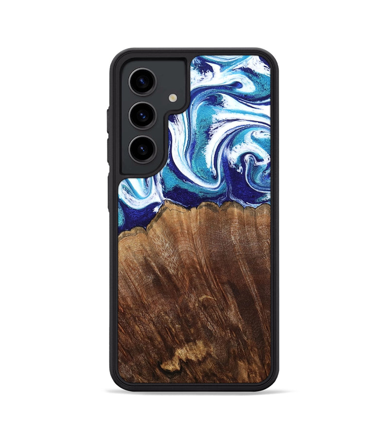 Galaxy S24 Wood Phone Case - Kody (Blue, 793357)