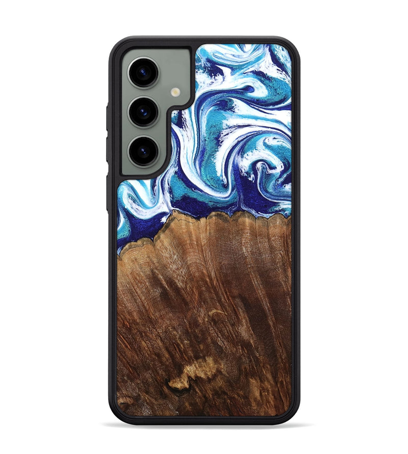 Galaxy S24 Plus Wood Phone Case - Kody (Blue, 793357)