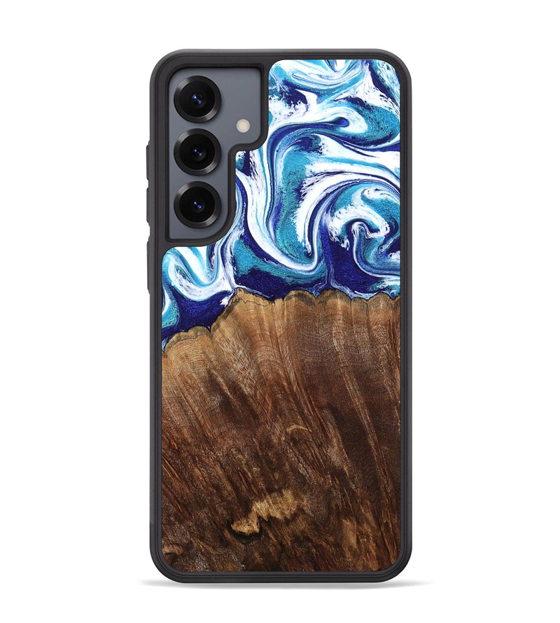 Galaxy S25 Plus Wood Phone Case - Kody (Blue, 793357)