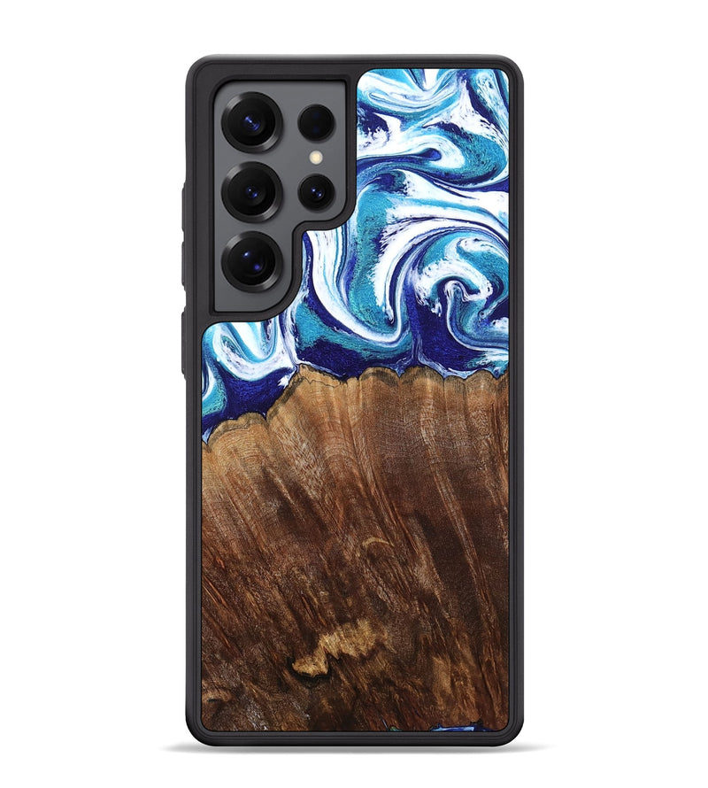 Galaxy S25 Ultra Wood Phone Case - Kody (Blue, 793357)