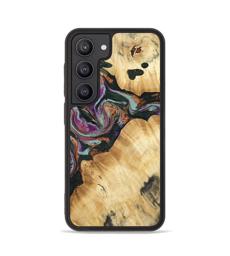 Galaxy S23 Wood Phone Case - Trinity (Green, 793364)