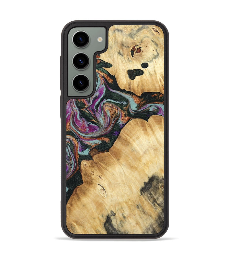 Galaxy S23 Plus Wood Phone Case - Trinity (Green, 793364)